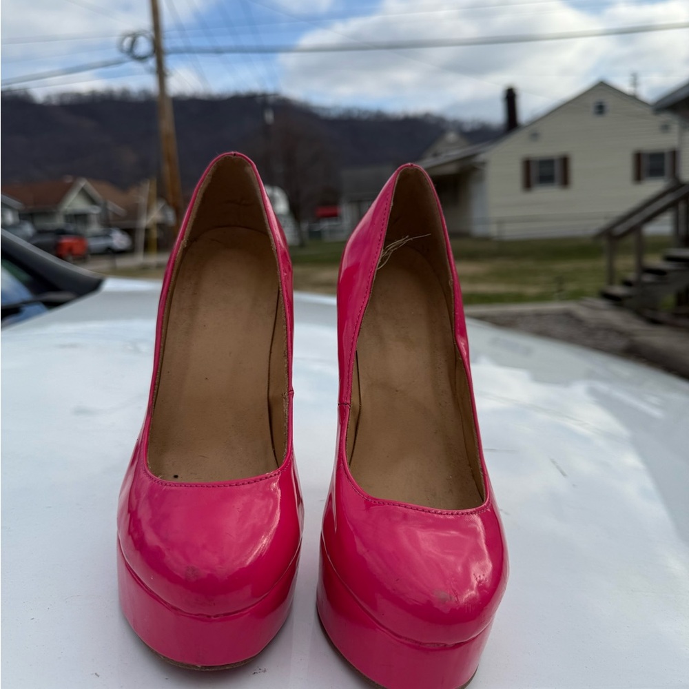 Pink Women's Platform Heels